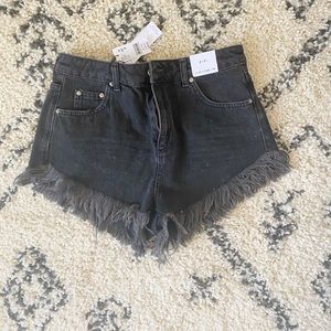 Top shop black short